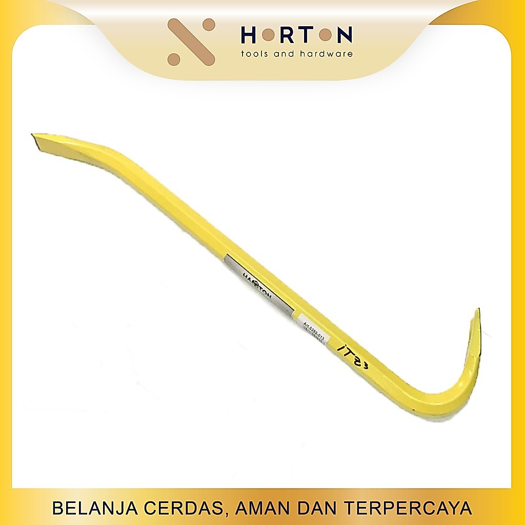 HASSTON PROHEX 0390-014 Crowbar / Linggis 18" / Alat Buka Paku 18 Inci