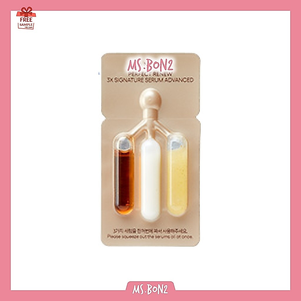 LANEIGE Perfect Renew 3X Signature Serum ADVANCED 2ml Travel Trial Mini Sample Sachet Kit Set Serum 