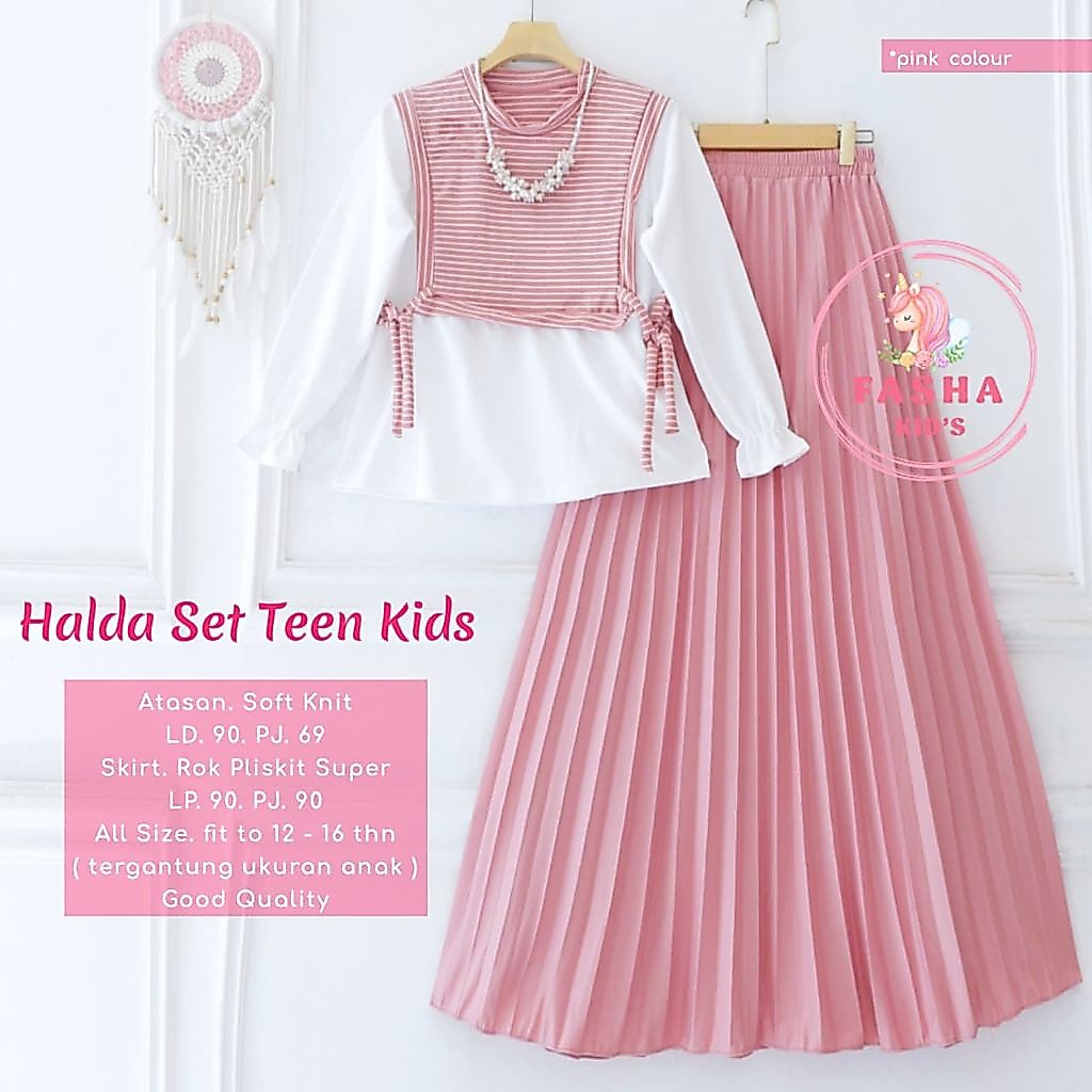(COD) Set 3in1 anak aida set// Halda// Hana vol 3/ Hanna vol 4/ Asty set kids embun sonia set kids O