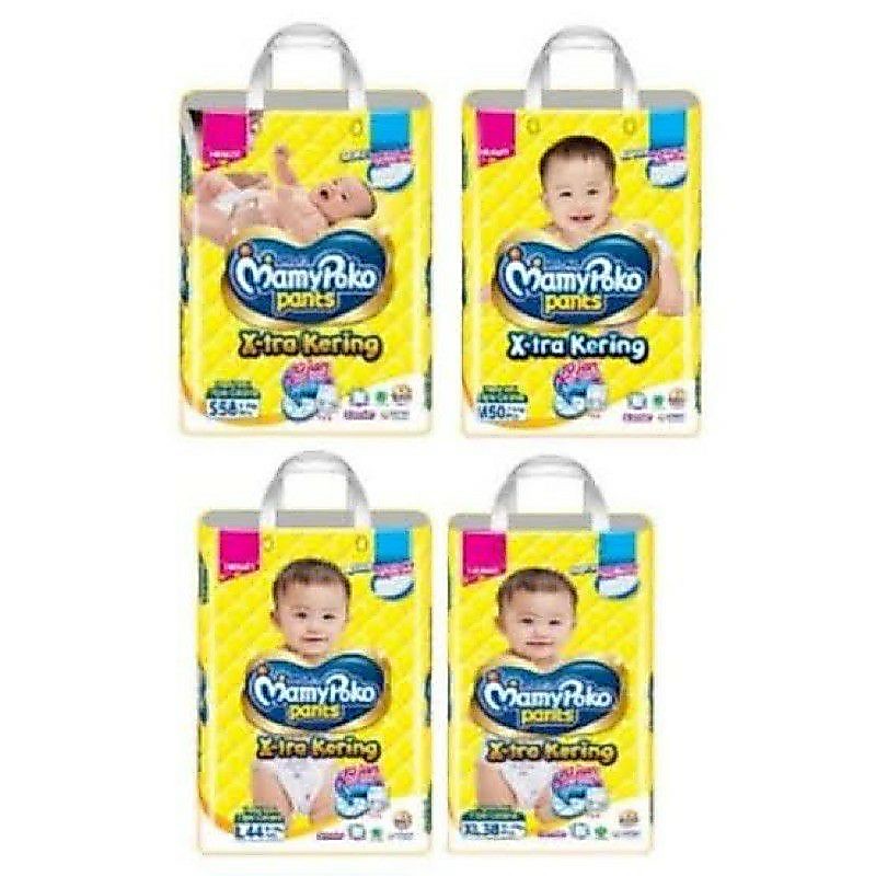 Mamypoko Pants Xtra Kering S58 / M50 / L44 / XL38 / XXL34 / Mamypoko Poko