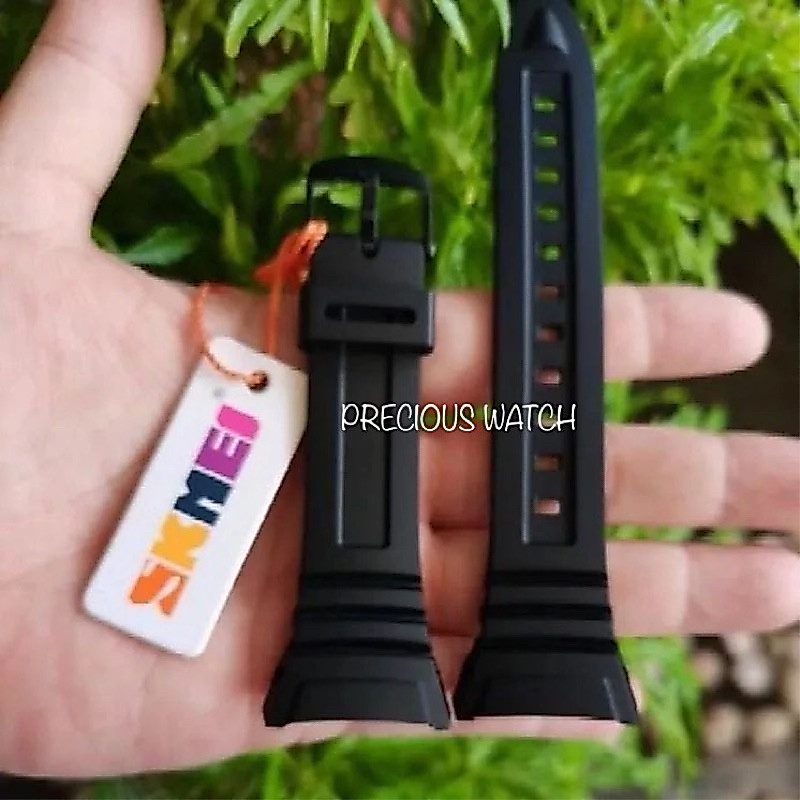 Tali Strap Rubber utk jam casio W-96H W-96H W 96 H W96H Tali Atau Strap Jam Tangan Casio W-96H W96 H