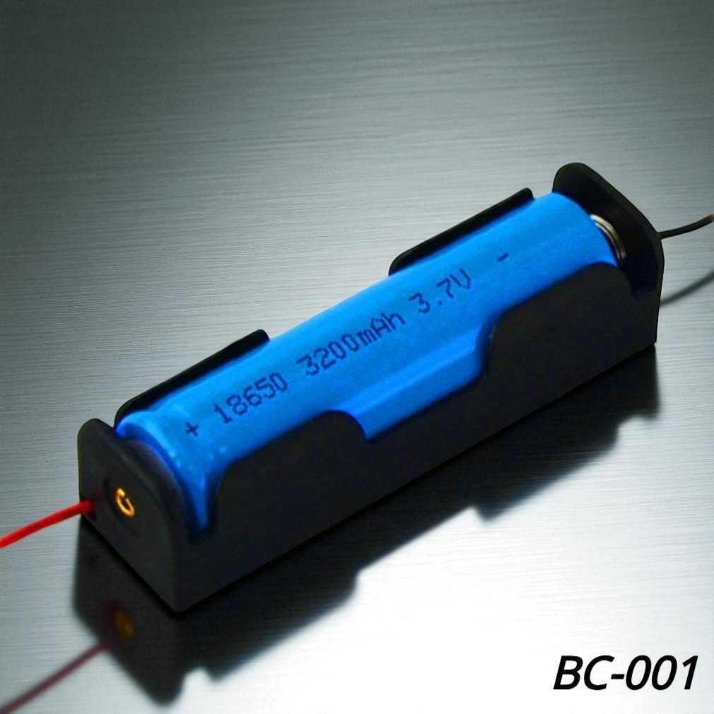 Holder Baterai 18650 DIY 1 Slot 2 Slot 3.7V Tempat Baterai Tanpa Tutup