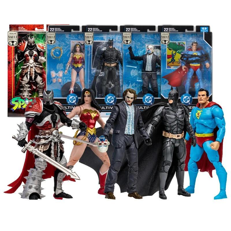 Mcfarlane Toys Vault Collection Meeval Spawn/Batman The Dark Knight/The Joker/Superman/Wonder Woman 