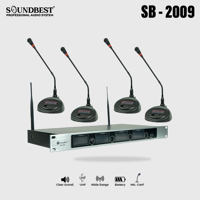 SOUNDBEST MICROPHONE WIRELESS CONFERENCE - SB 2009