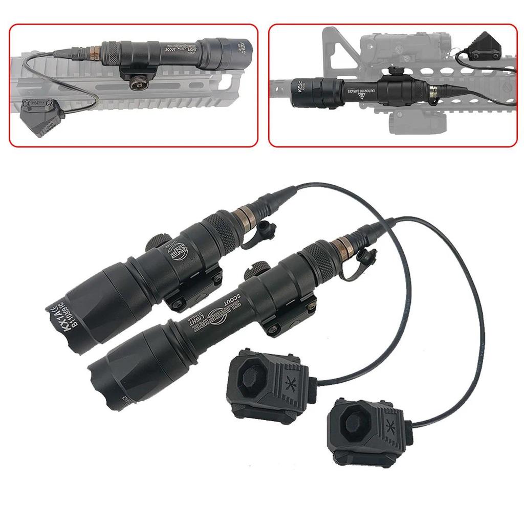 Surefire M600 M300 s Rifle Scout Flashlight With UNITY AXON SL Switch   Scout Light For 20mm Rail