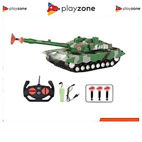 Mainan Anak RC SHOOTING TANK CALL OF DUTY Tank Remote Control Tank RC