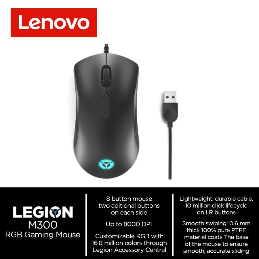LENOVO LEGION M300 RGB GAMING MOUSE