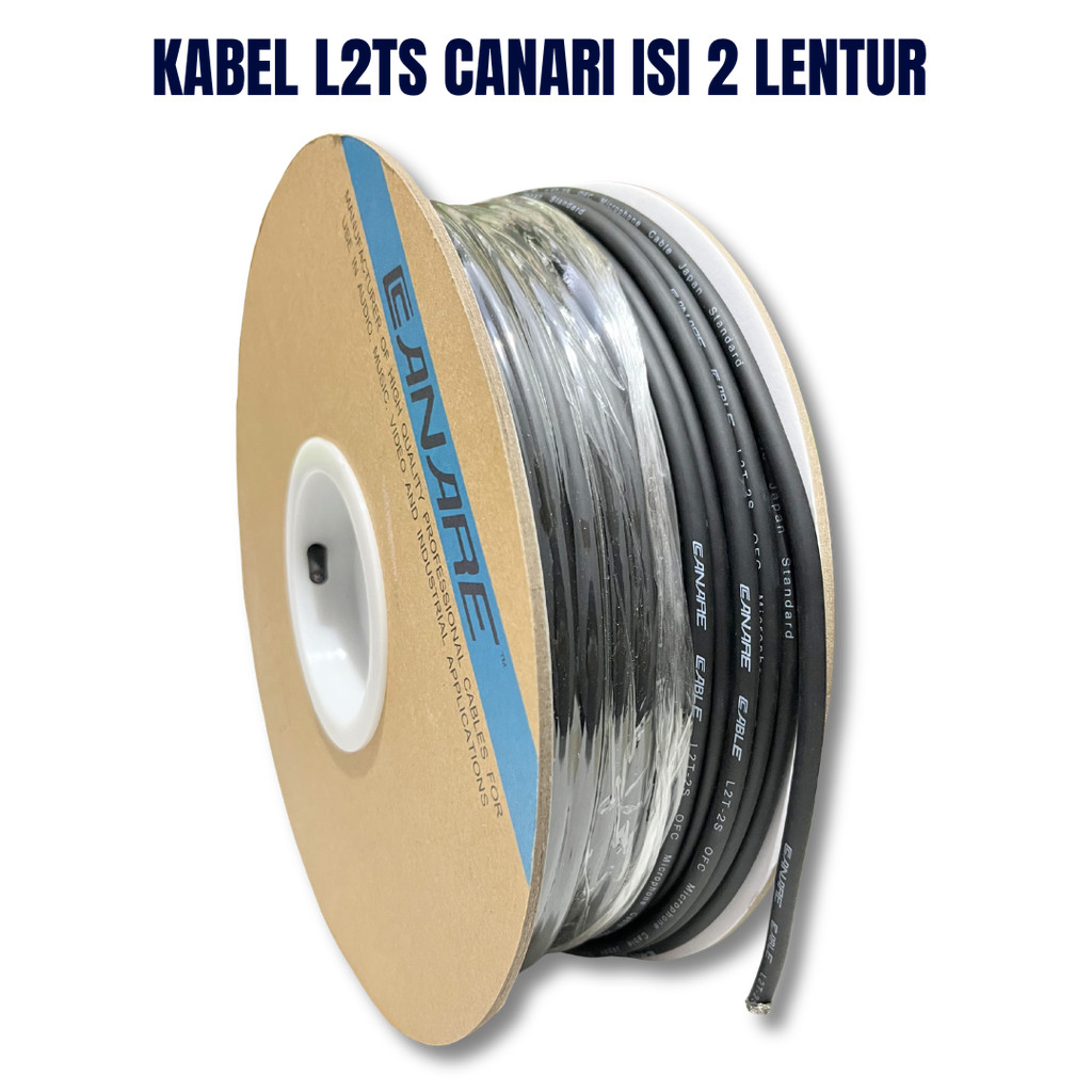 Kabel audio canari kecil l2TS Murah Isi 2