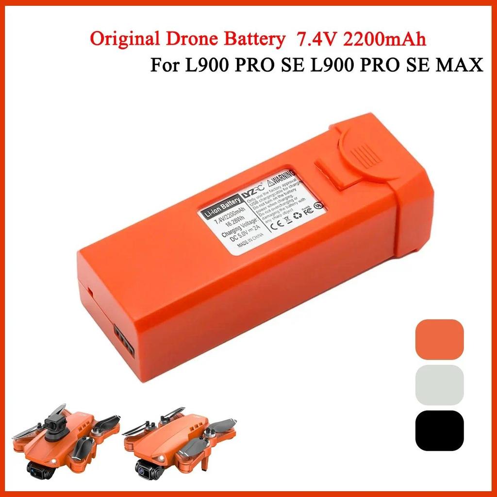 Baterai Drone L900 PRO SE Max 7.4V 2200mah, Aksesoris Drone L900 SE MAX Untuk Baterai Asli LYZRC L90