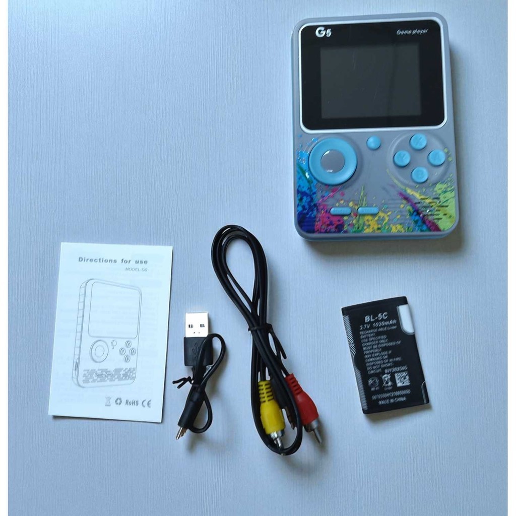 Bermain|| Game Console Gameboy 3 Inch 500 Retro Game G5
