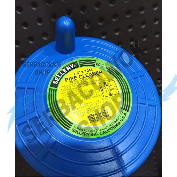 READY Sellery Pipe Cleaner 20-210 Pembersih Pipa 1/4 x 10 Meter Anti Mampet