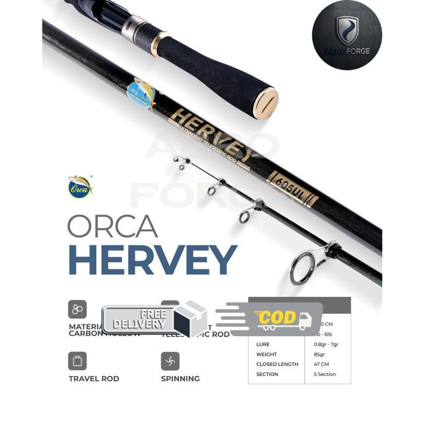 Joran Orca Hervey Telescopic - 605UL
