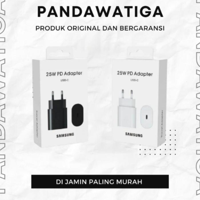 ADAPTOR SAMSUNG EP-TA800 FAST CHARGING 25W TYPE C - Putih