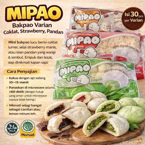 Mipao strawberry isi 30