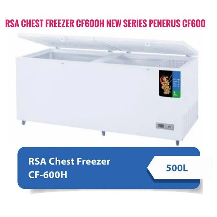 Chest Freezer RSA CF 600 Freezer Box RSA CF600 Garansi Resmi 600ltr - CF600H