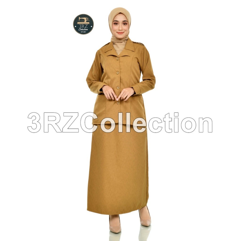 Diskon Baju Dinas Pemda Wanita Seragam PNS Rok Wanita Baju Guru Wanita Setelan Rok Pns Pemda Wanita