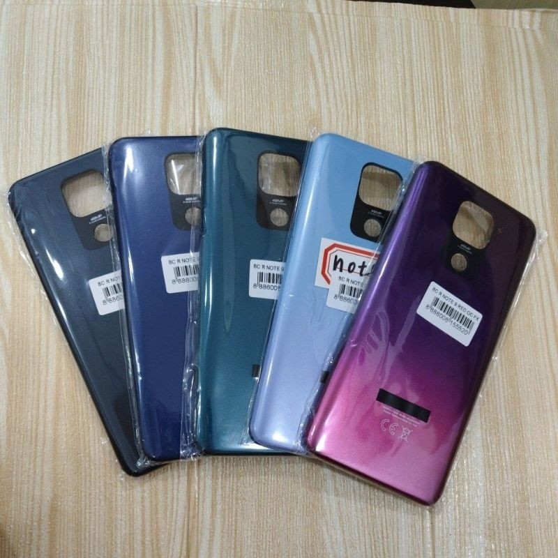 Backdoor Redmi Note 9 OC Bekdor Tutup Baterai Belakang Back Cover Battery Cover Redmi Note 9 Origina