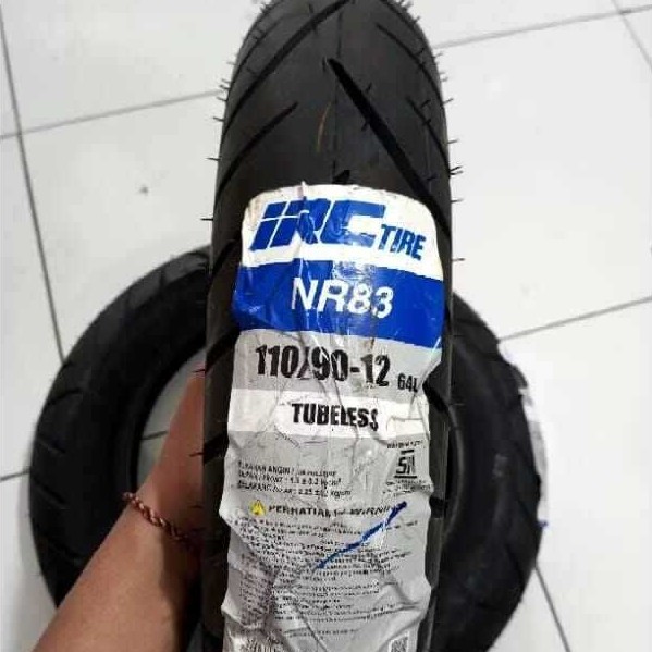 Ban Motor IRC NR83 ring 12 ukuran 110/90 Ban motor Scoopy Donat ring 12 Ban motor irc