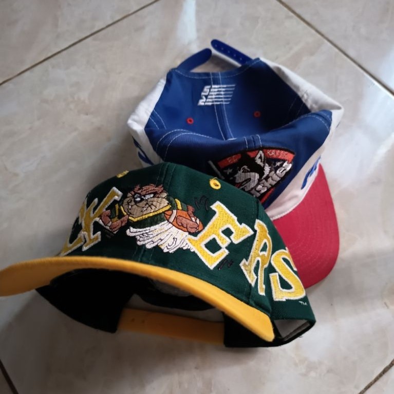 vtg snapback green bay Packers kolep Tazmania