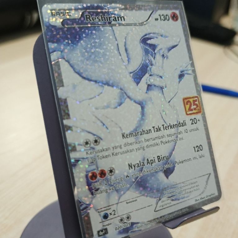 Reshiram 25th Pokemon Anniversary