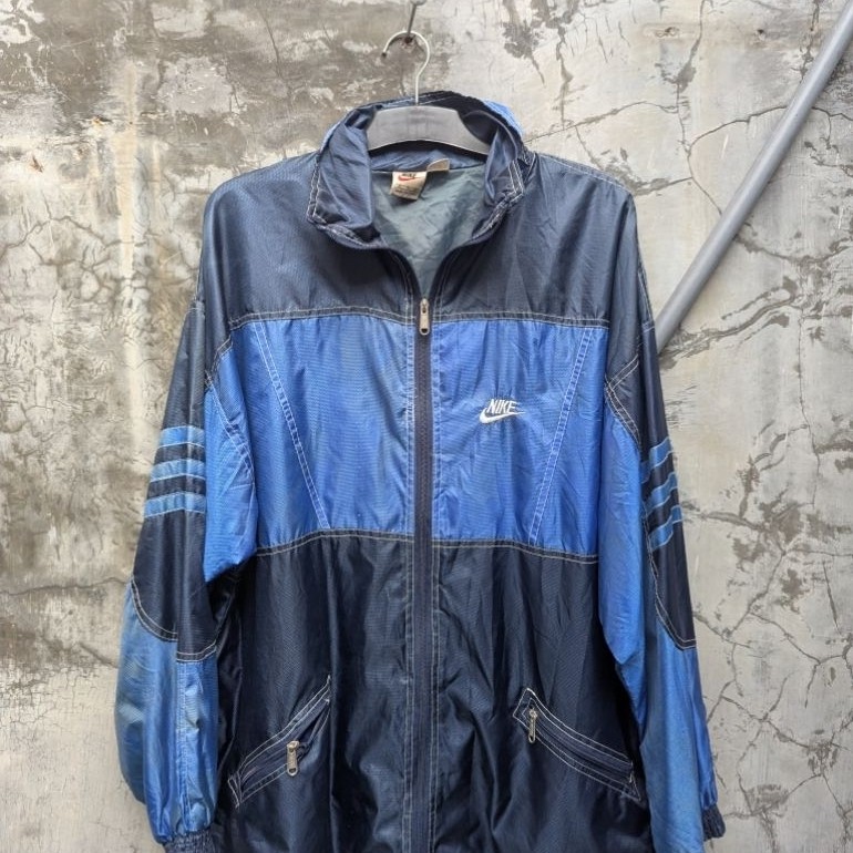 jacket vintage windbraker Nike original mulus