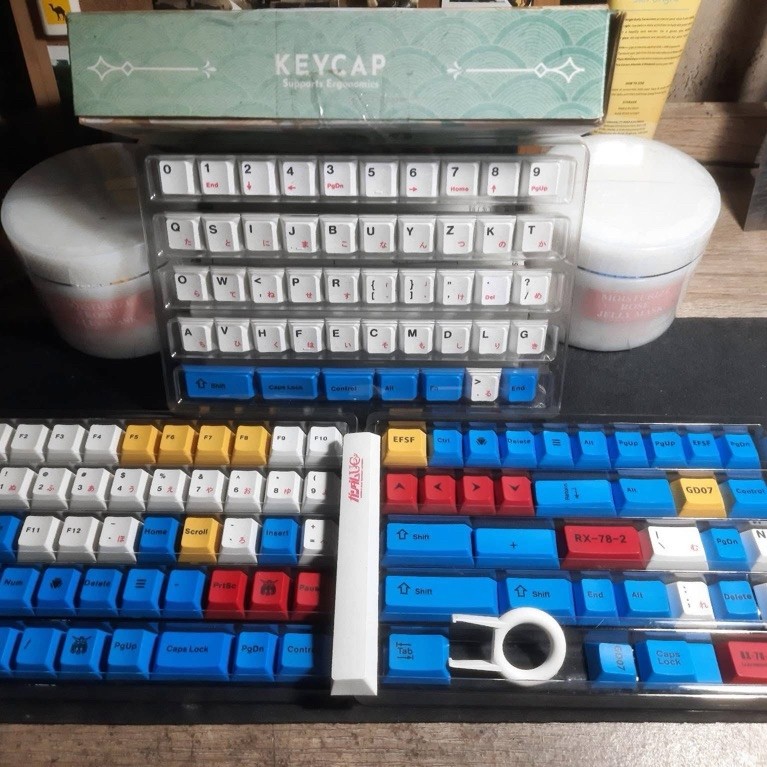 Keycaps PBT Gundam