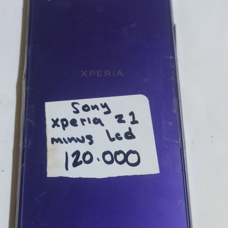 mesin sony experia Z1 nyala