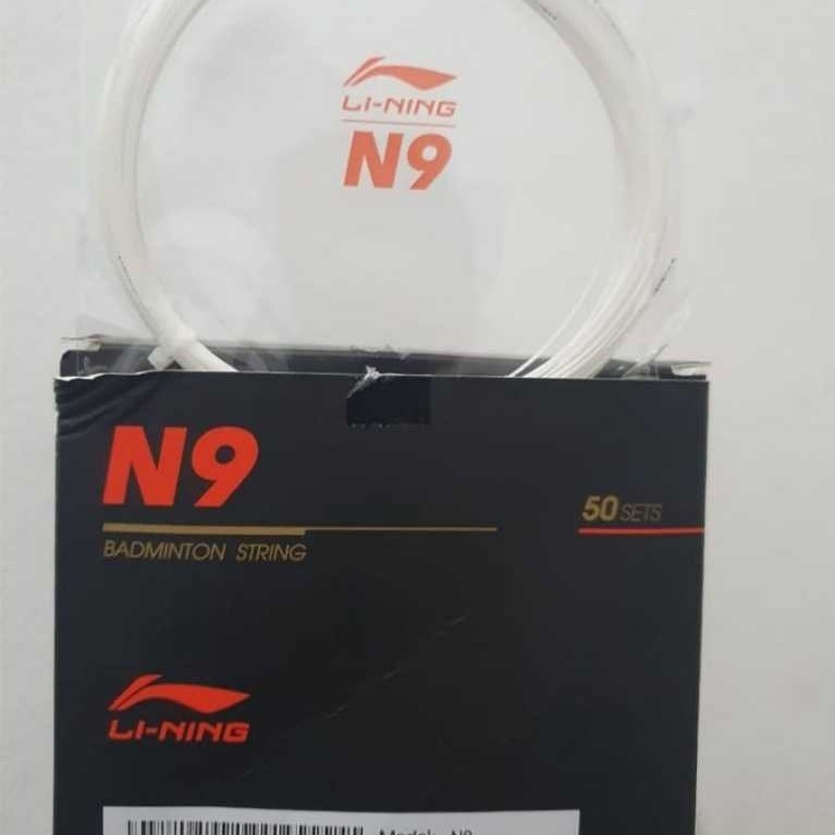 String Raket - Senar Raket Badminton Lining N9 Original