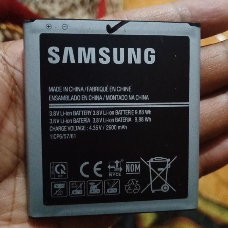 Baterai Samsung J2 prime