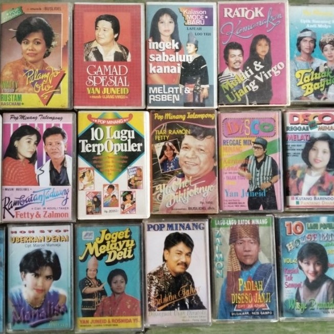 paket kaset pita minang / saluang