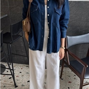 DANIA KEMEJA JEANS READYSTOCK MEDAN