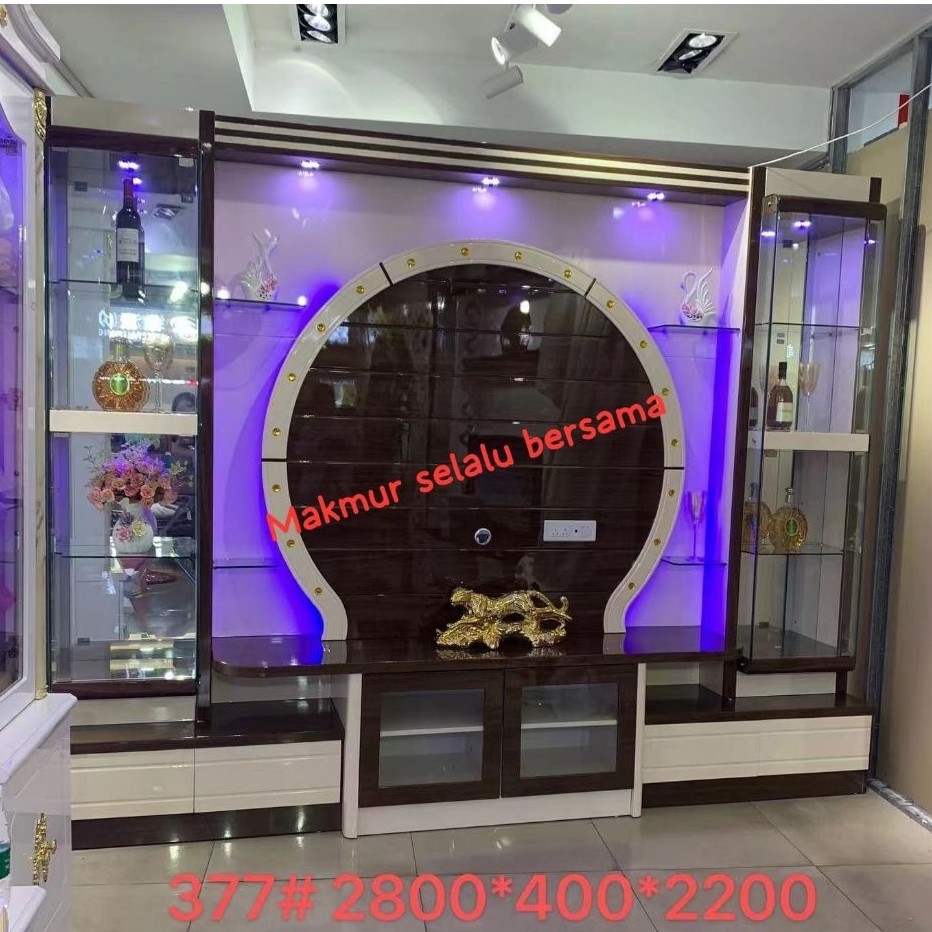 Lemari TV Jumbo Lemari Hias MDF PROMO TERMURAH