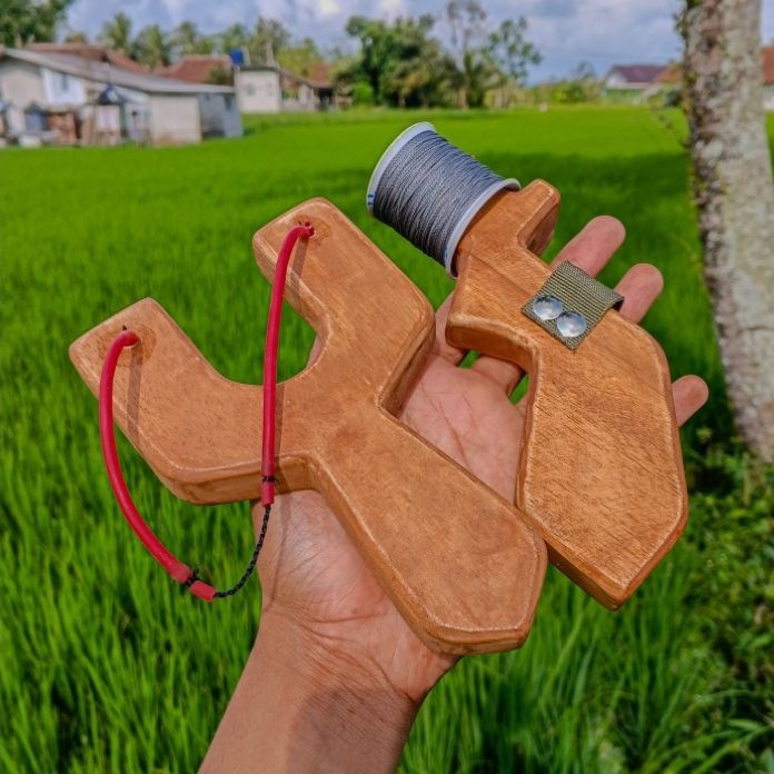 set lengkap ketapel ikan siap pakai
