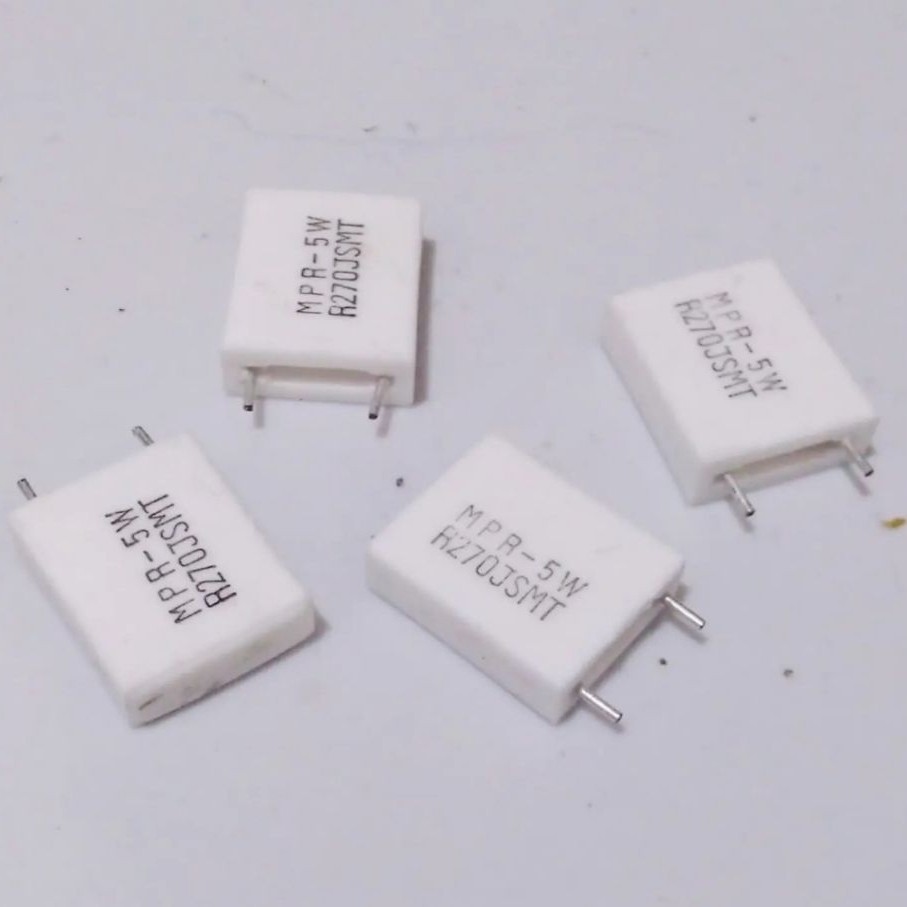 resistor keramik 0.27 ohm 5 watt