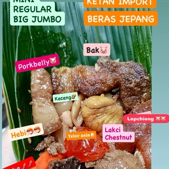 Bacang Komplit Medan regular