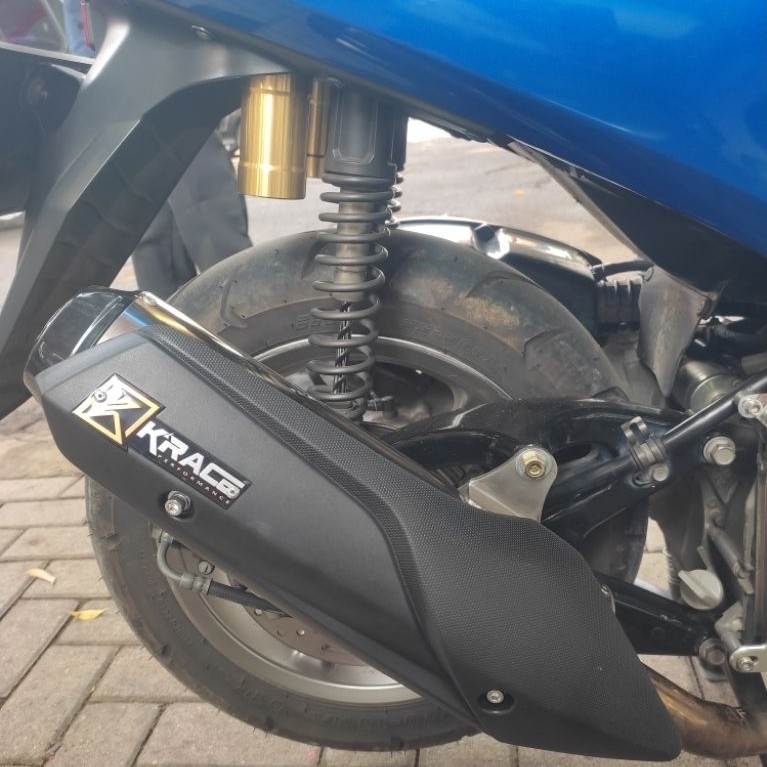 knalpot krace bekas ori