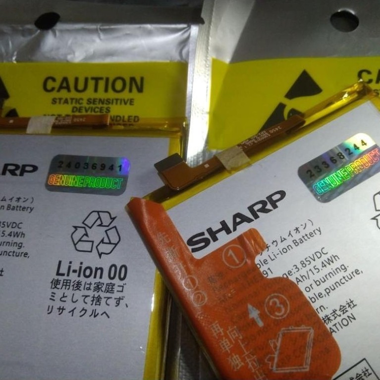 Sharp He391 He-391 Original 100% Genuine Battery Batre Baterai Sharp Aquos Sense 3+ Plus Sense 4+ Pl