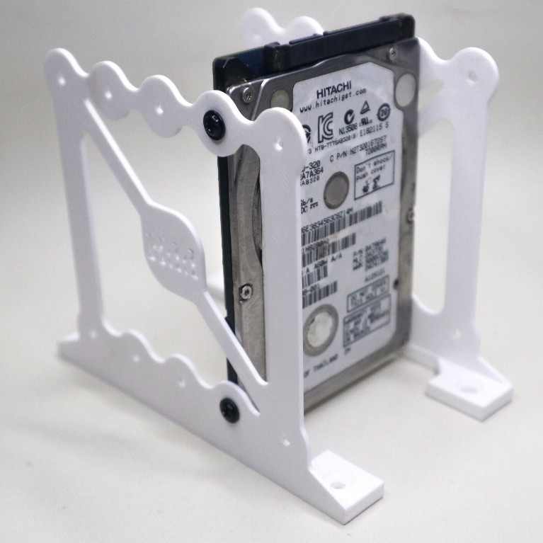 Stand HDD 2.5 Inch x5 | Holder SSD Hardisk + Baut