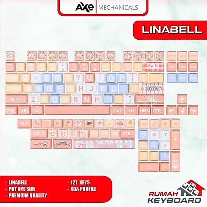 KEYCAP - KEYCAPS - XDA - LINABELL - PBT - DYE SUB