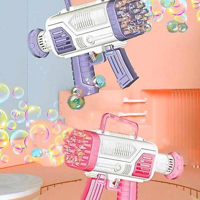 28 Lubang / Mainan Bubble Gun Besar Jumbo / Mainan Tembak Gelembung Jumbo / Mainan Anak Toys Allshop