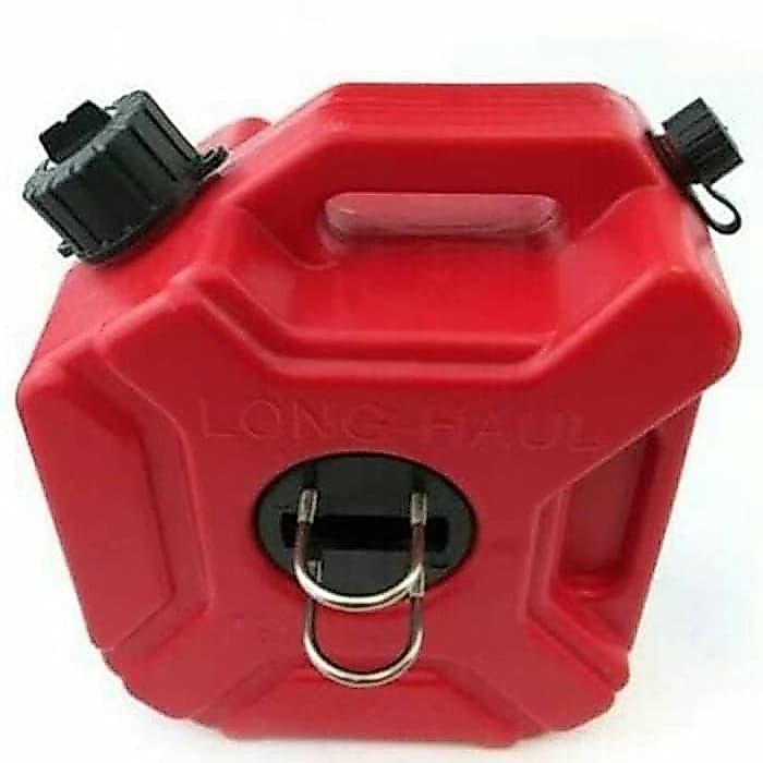 Jerigen 5L Liter Bensin Solar Mobil Jeep Offroad Off Road + Bracket Baru
