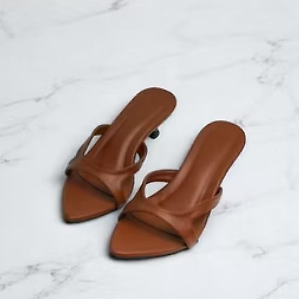 Promo Heels Sahla Upper Heels 5Cm Big Size 35 -42