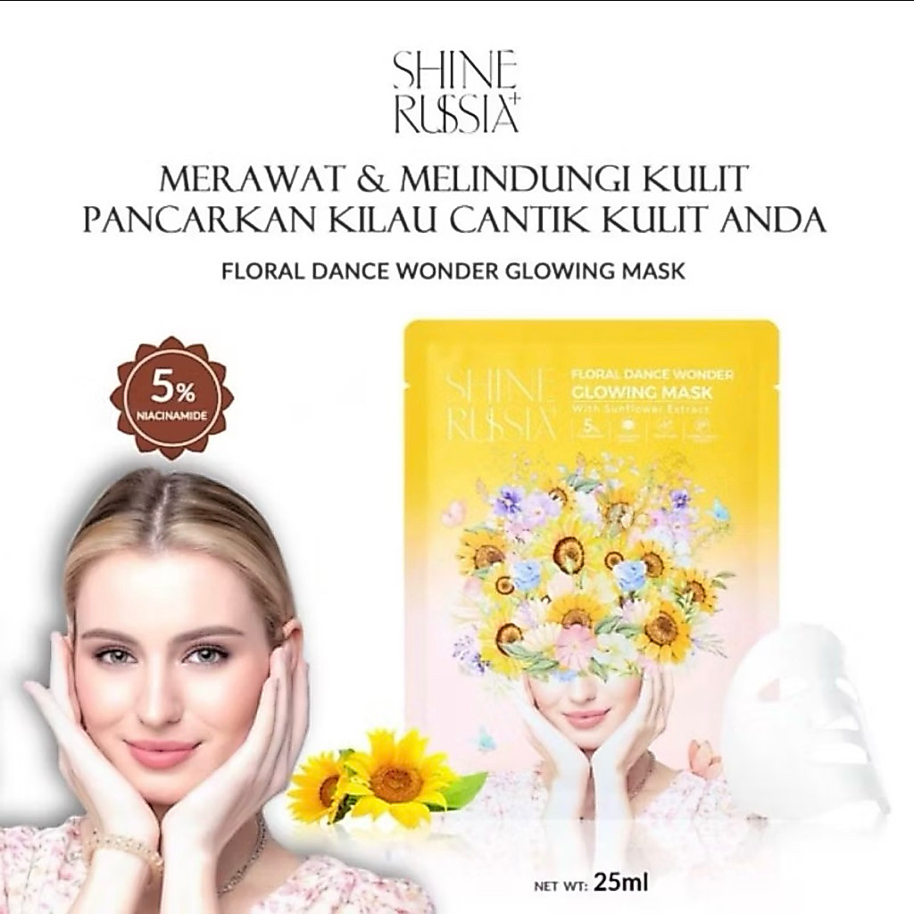 SHINE RUSIA Floral dance wonder glowing mask