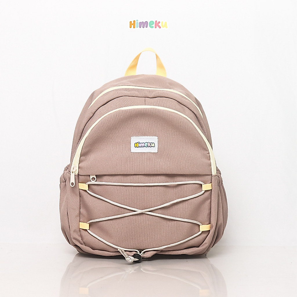 Himeku TAMAGO MEDIUM Backpack - Tas Sekolah Medium - Ransel Kanvas Wanita