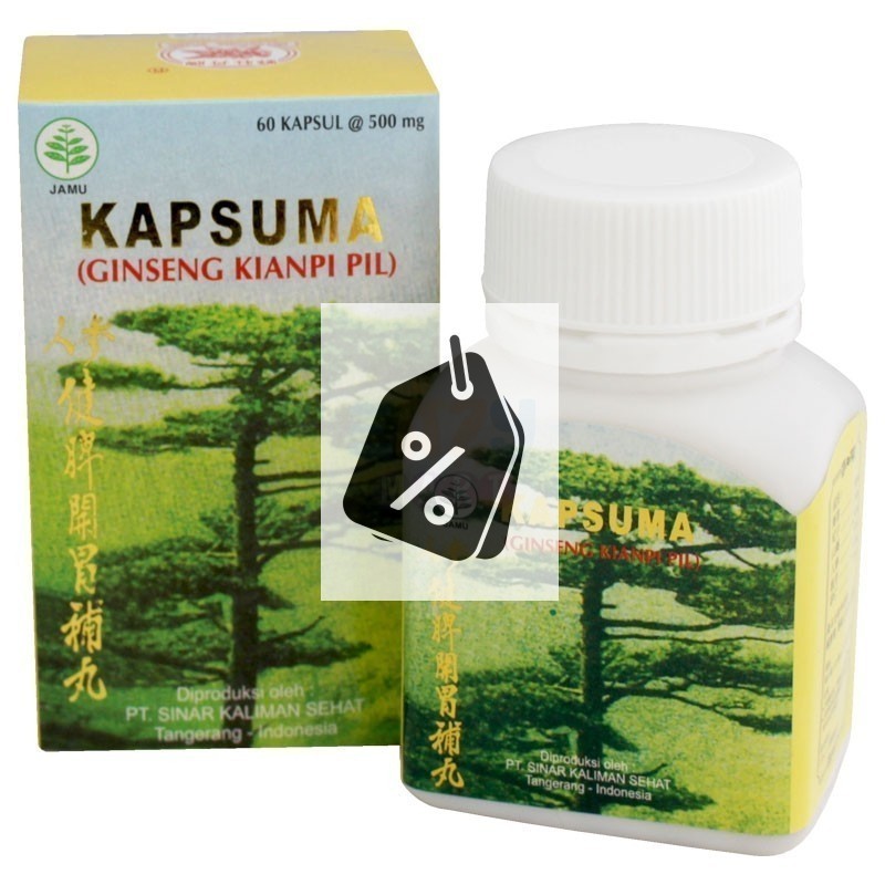 yasmin_jaya112 - PROMOOO Buyy >> Kapsuma Ginseng Kianpi Pil Isi 60 Kapsul Resmi BPOM yasmin_jaya112