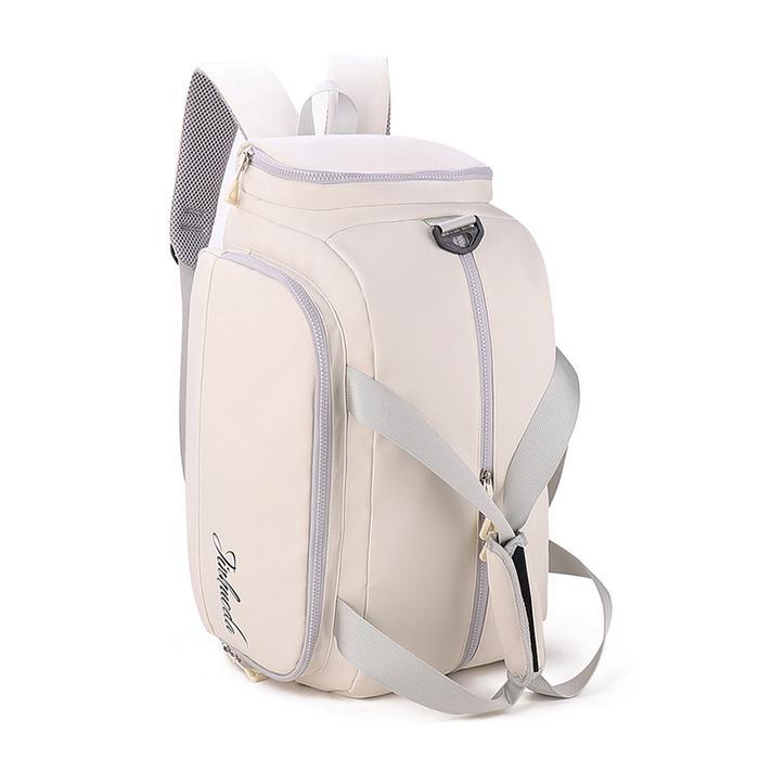 Tas Ransel Wanita / Gym / Hiking / Duffel  / Travel / Tas Gunung - Cream