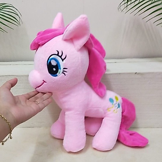 Boneka Kuda Pony Size 35cm/13"/boneka animal/boneka kuda lucu/little pony/kado ulta