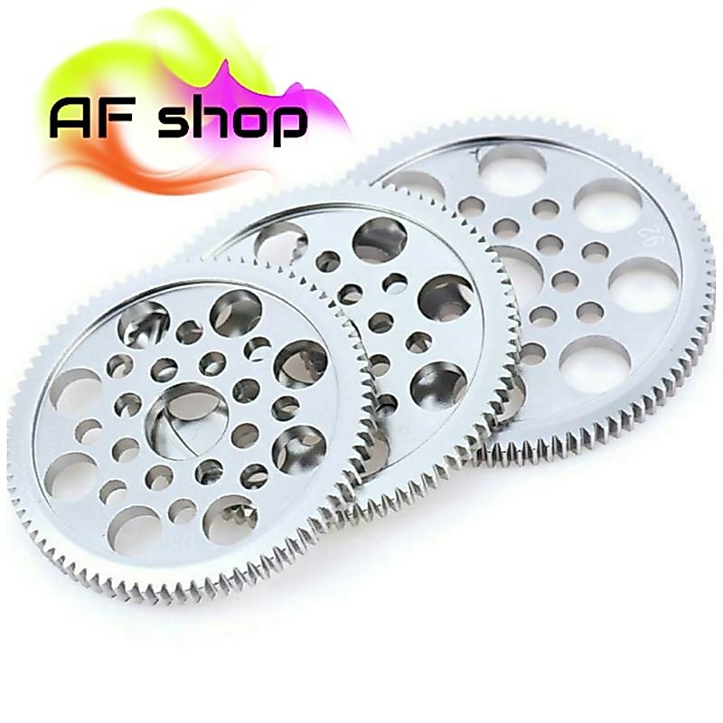 Aluminum alloy 48p Spur Gear 80T 85T 92T for Sakura D3 Cs S Xi XIS 1:10 Drift Racing Car