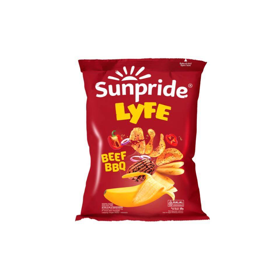 Sunpride Snack Lyfe BBQ 55 gr