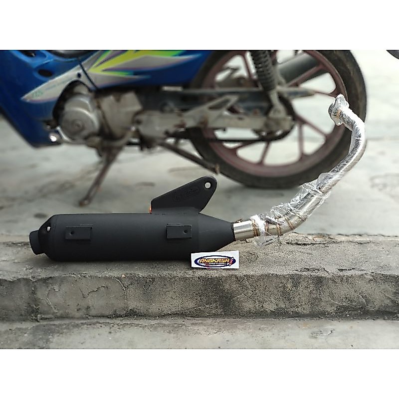 knalpot vnd racing model tsukigi standar bobok standar racing beat Mio Genio Scoopy dll original vnd